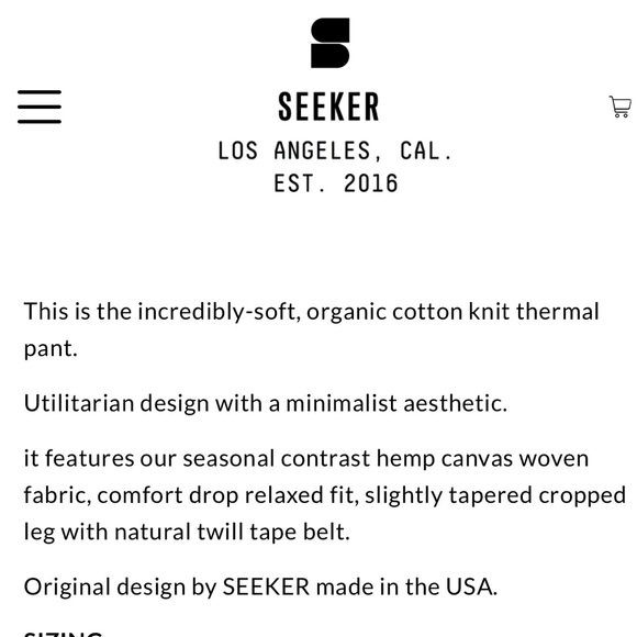 NWT Seeker (sold through Free People) Thermal Pants - Picture 3 of 8